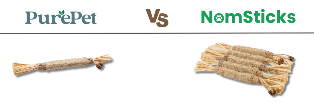 PurePet vs NomSticks: Which Silvervine Stick is Better for Your Cat?