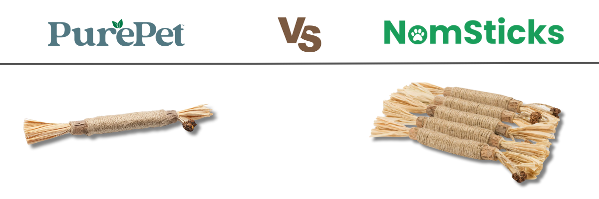 PurePet vs NomSticks: Which Silvervine Stick is Better for Your Cat?
